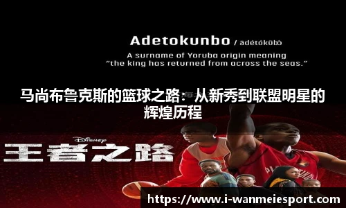 马尚布鲁克斯的篮球之路：从新秀到联盟明星的辉煌历程